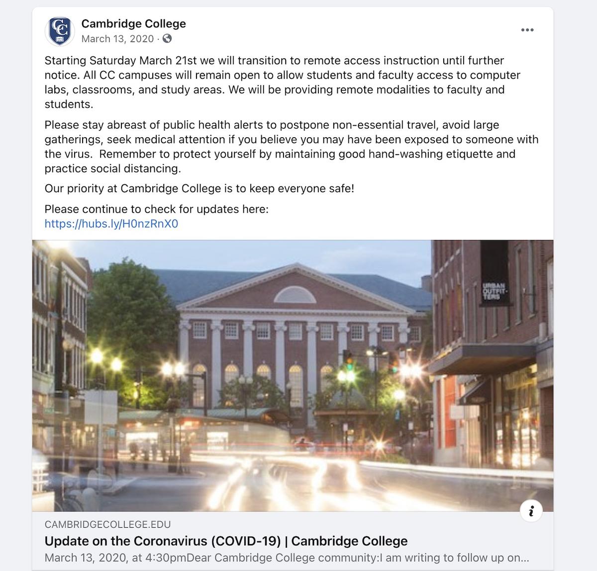 Cambridge college jobs in augusta ga