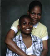 Jacqueline Williams-Hines with son