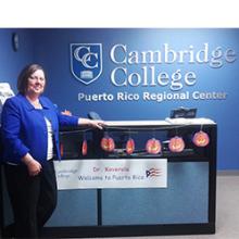 Cambridge College provost Koverola visits Puerto Rico campus